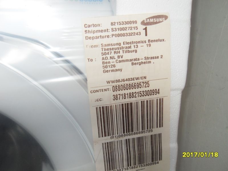 Nieuwe wasmachine - lage prijs