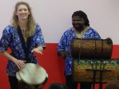 Afrikaanse muziekvoorstellingen - band of duo