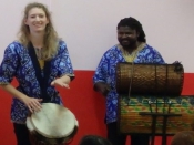 Muziekles en Zangles Afrikaanse muziekvoorstellingen - band of duo