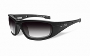 WileyX zonnebril - BOSS, meekleurend grijs / mat zwart frame