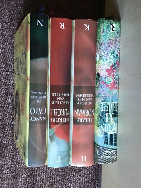 4 X Romantische boeken,meesterwerken om te lezen