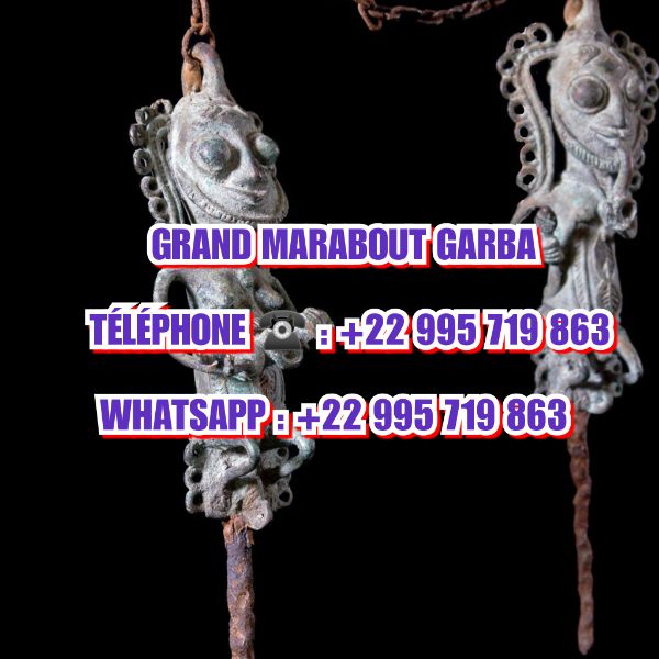Le Marabout Gaba est un grand prêtre marabout vaudou africain