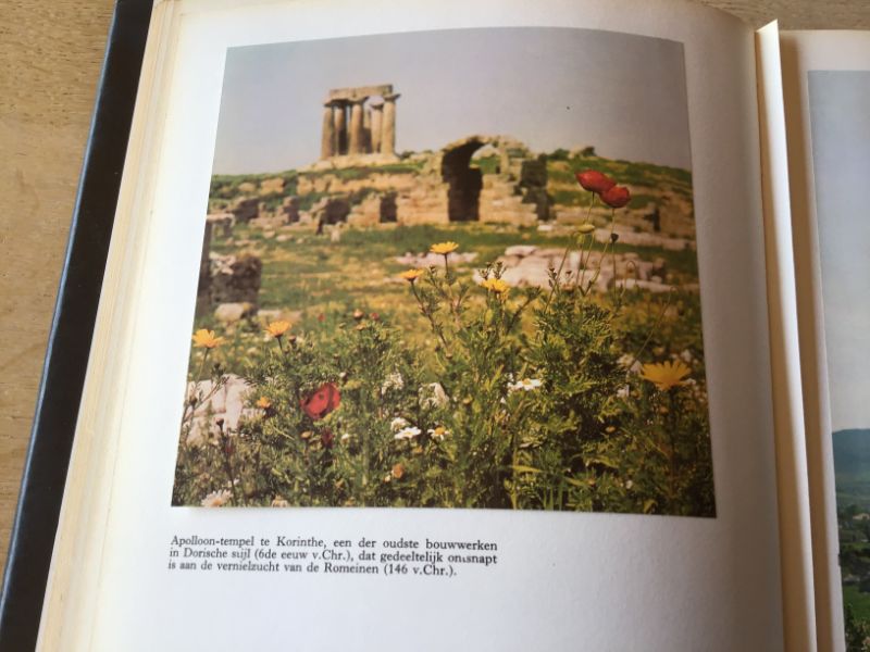 Griekeland boek;Prachtig land met hun historisch oude pronkstukke