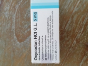Aangeboden Oxycodon 5 en 10 mg