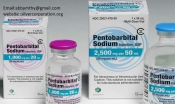 Nembutal pentobarbital voor dierlijk gebruik.